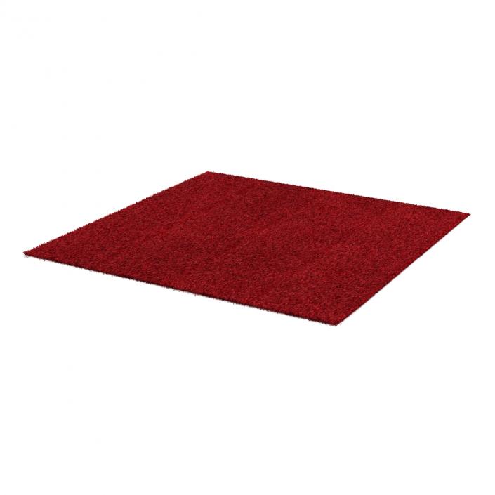 3D model Carpet Red