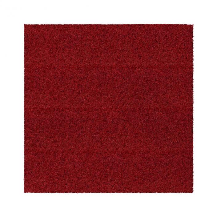 3D model Carpet Red