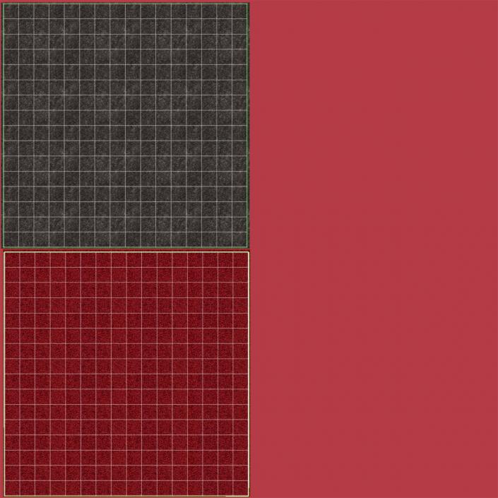 3D model Carpet Red