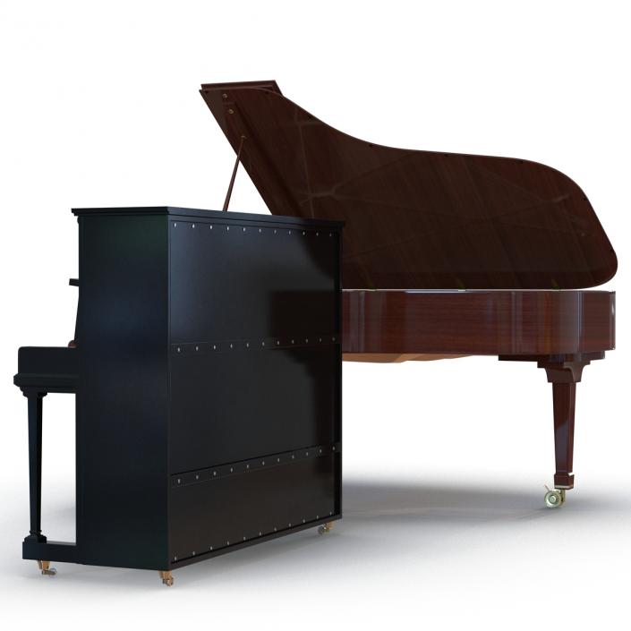 Pianos Collection 3D