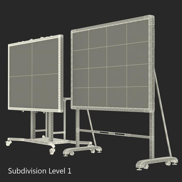 Interactive Whiteboards Collection 3D model