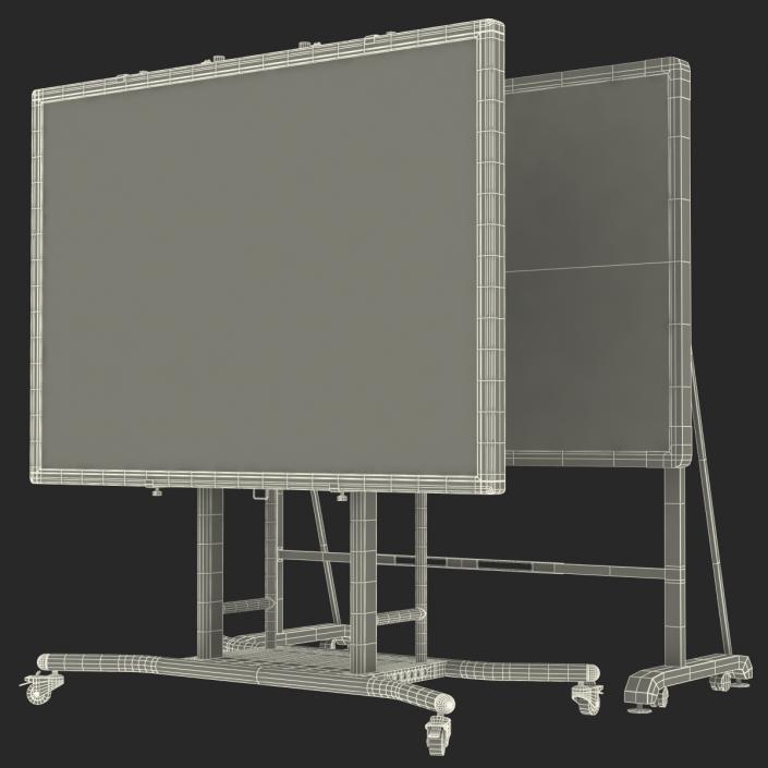 Interactive Whiteboards Collection 3D model