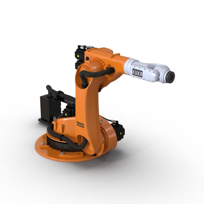 3D Kuka Robot KR-30 4 KS Rigged model