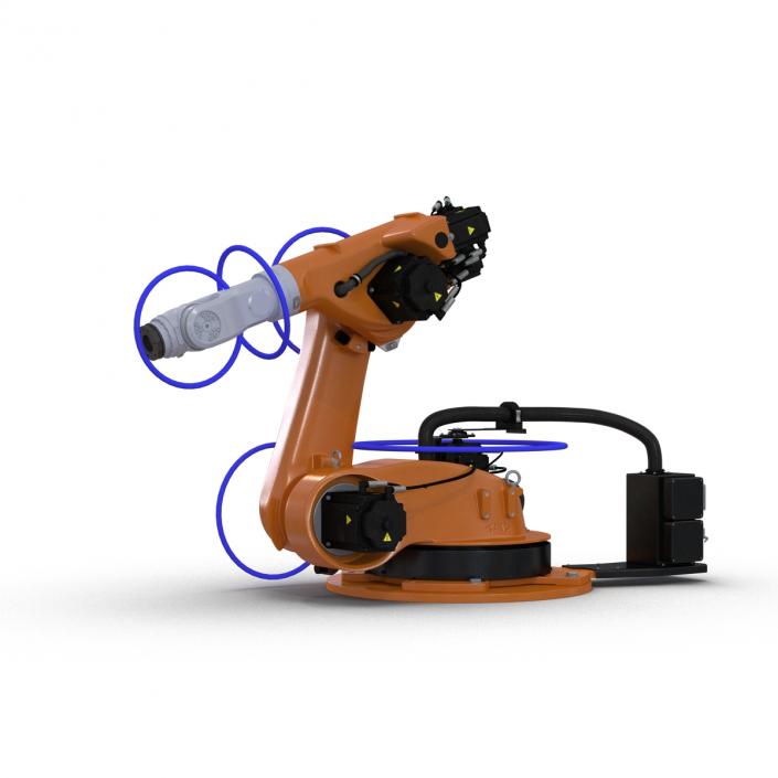 3D Kuka Robot KR-30 4 KS Rigged model