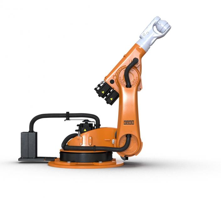 3D Kuka Robot KR-30 4 KS Rigged model