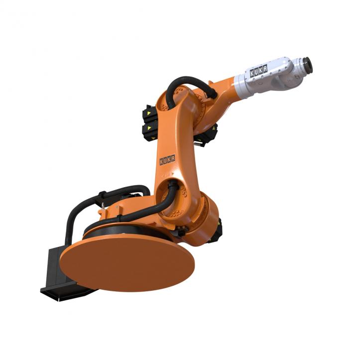 3D Kuka Robot KR-30 4 KS Rigged model