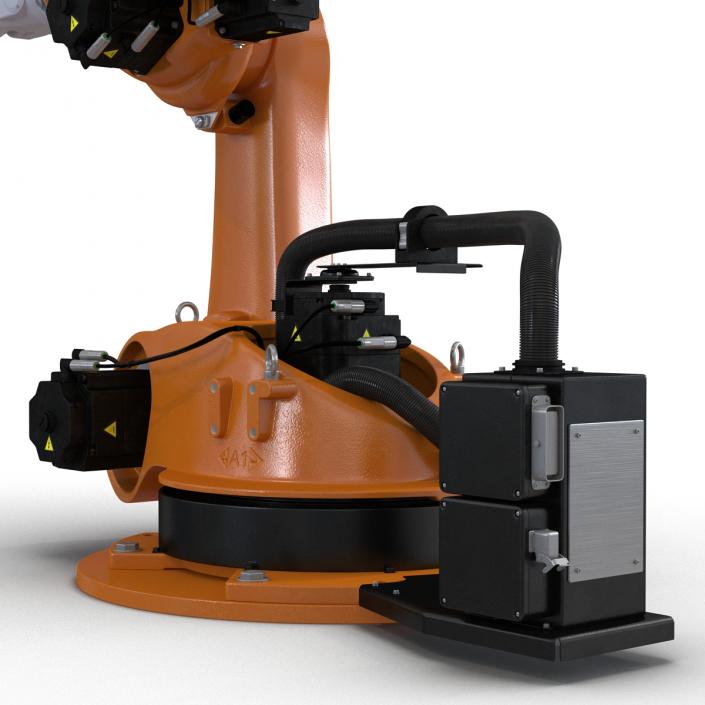 3D Kuka Robot KR-30 4 KS Rigged model