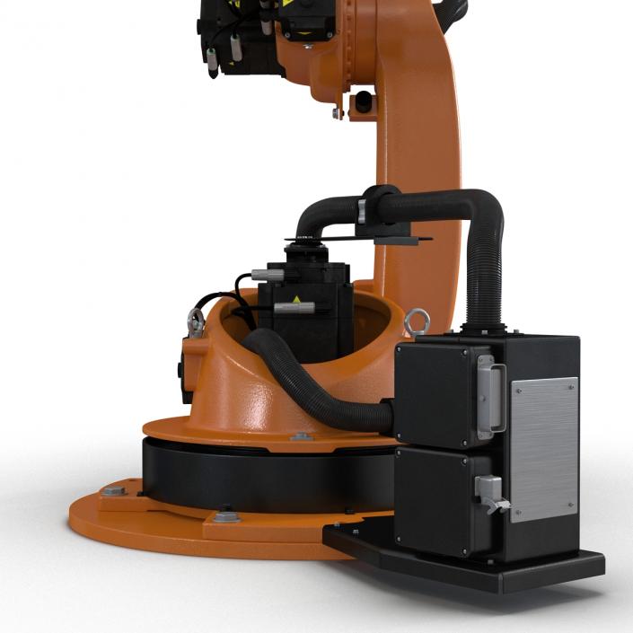 3D Kuka Robot KR-30 4 KS Rigged model