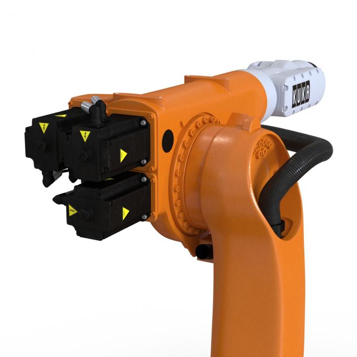 3D Kuka Robot KR-30 4 KS Rigged model