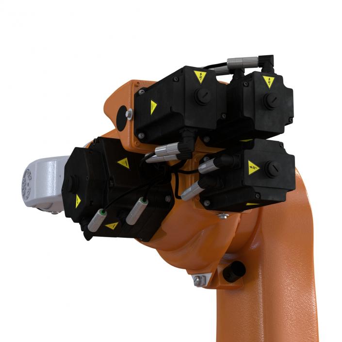 3D Kuka Robot KR-30 4 KS Rigged model