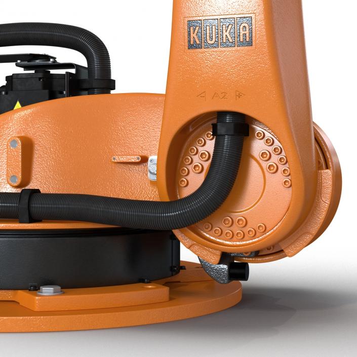 3D Kuka Robot KR-30 4 KS Rigged model