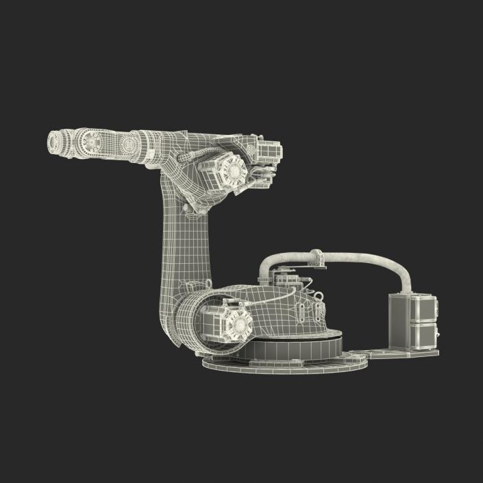 3D Kuka Robot KR-30 4 KS Rigged model