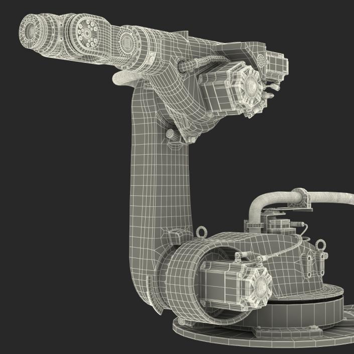 3D Kuka Robot KR-30 4 KS Rigged model