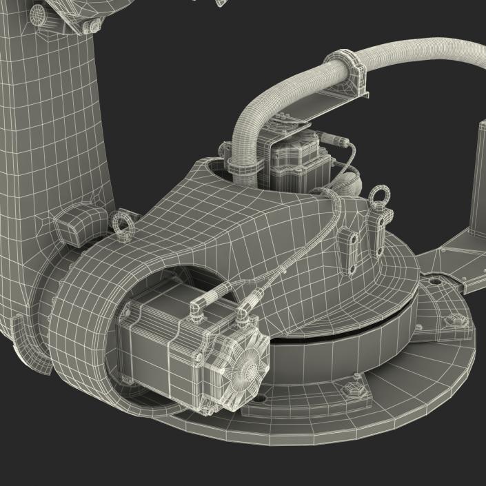 3D Kuka Robot KR-30 4 KS Rigged model