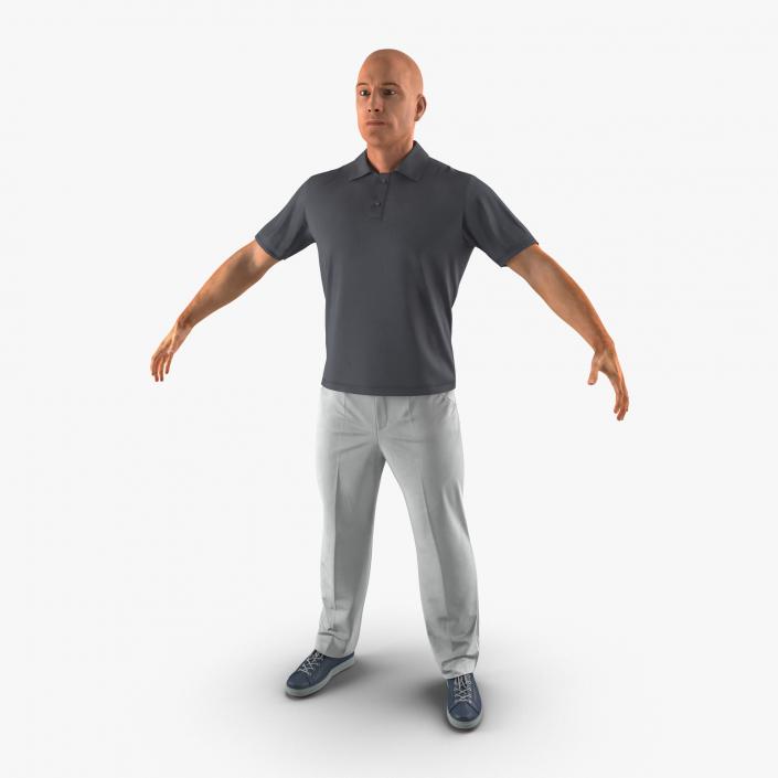 3D Man Casual Style