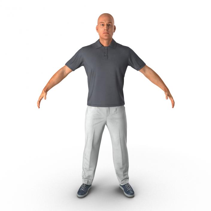 3D Man Casual Style