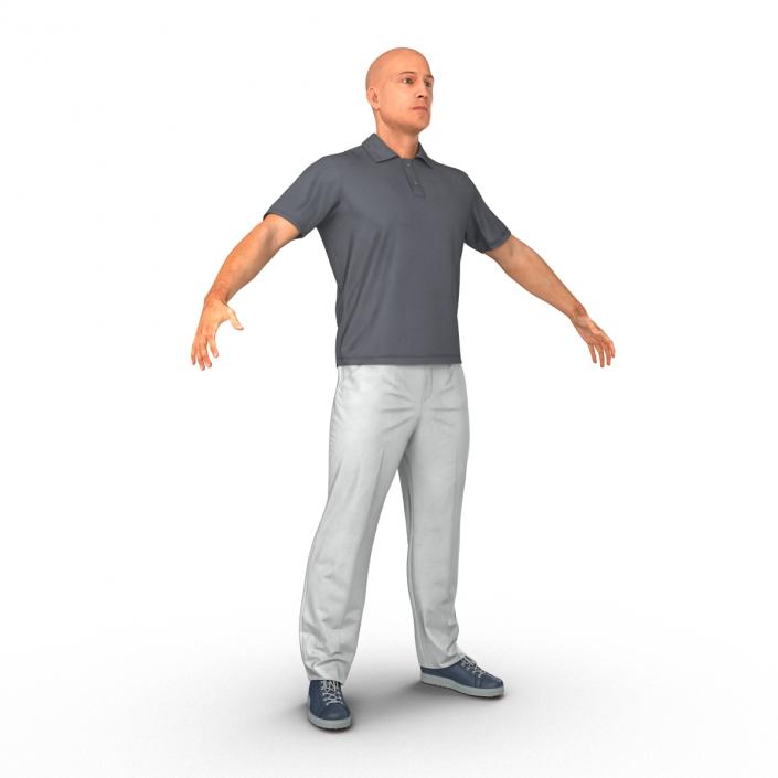 3D Man Casual Style