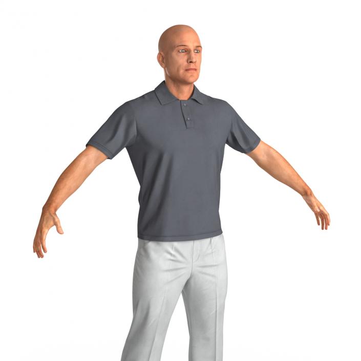 3D Man Casual Style