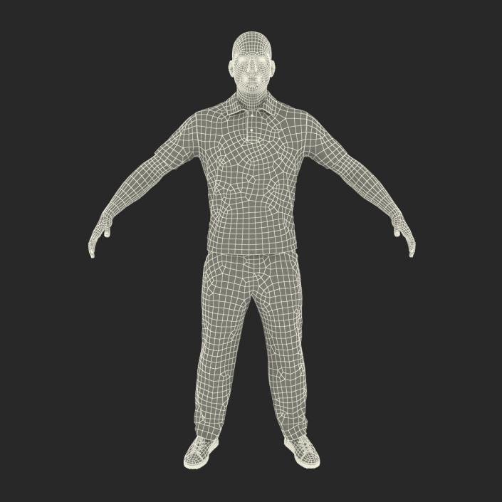 3D Man Casual Style