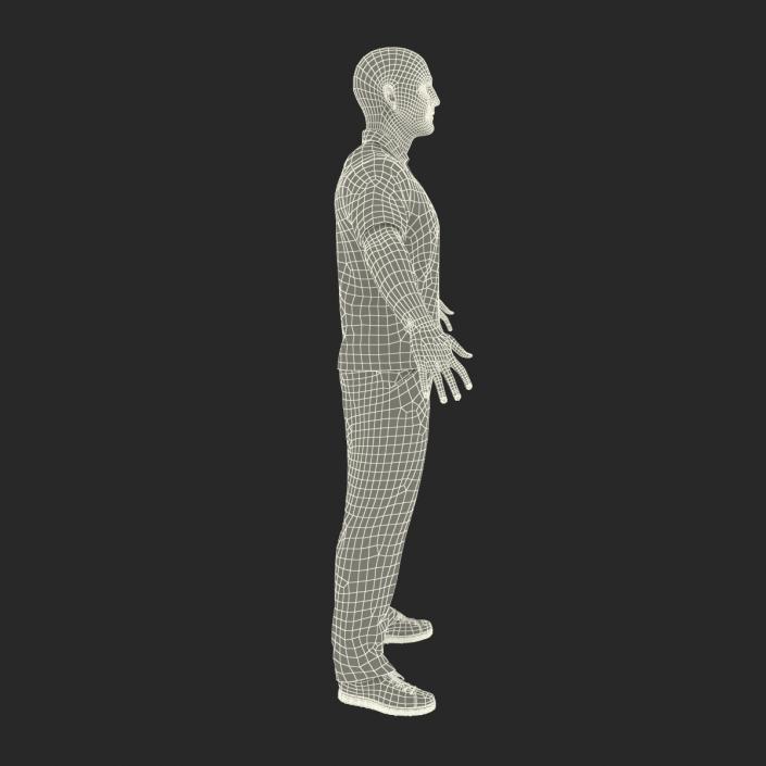 3D Man Casual Style