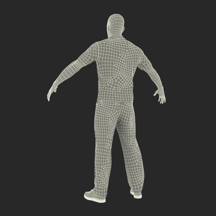 3D Man Casual Style