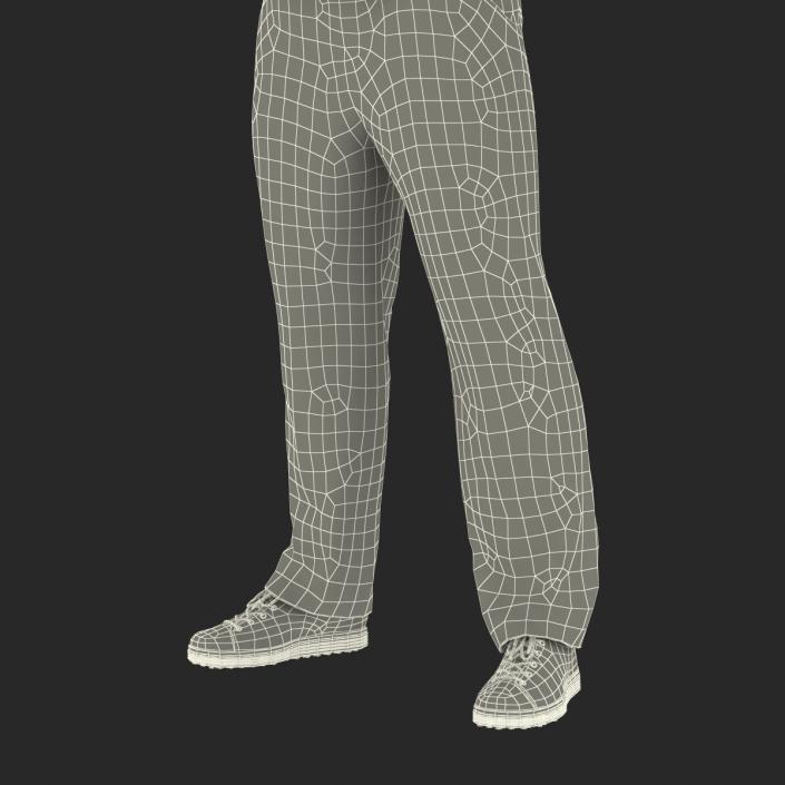 3D Man Casual Style