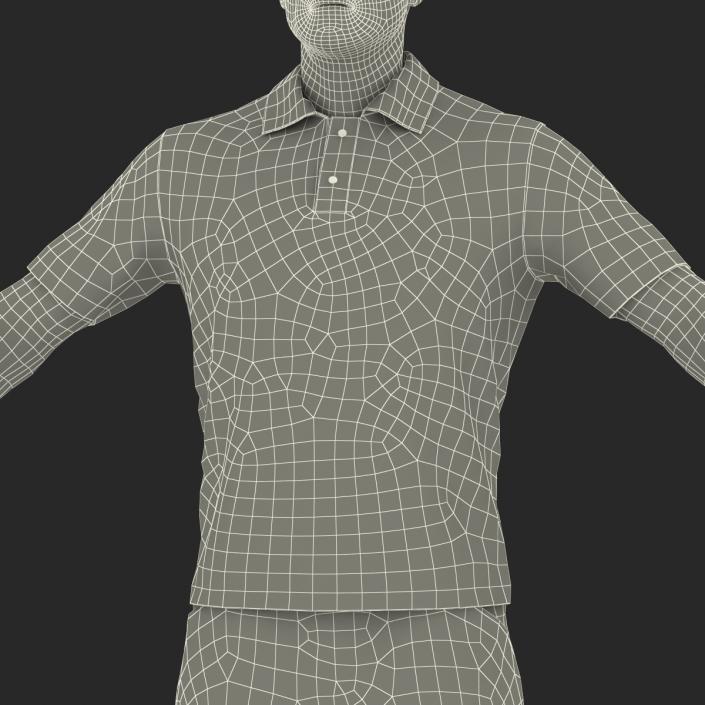 3D Man Casual Style