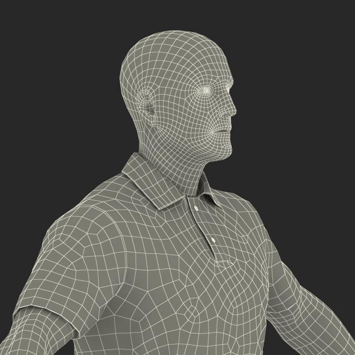 3D Man Casual Style