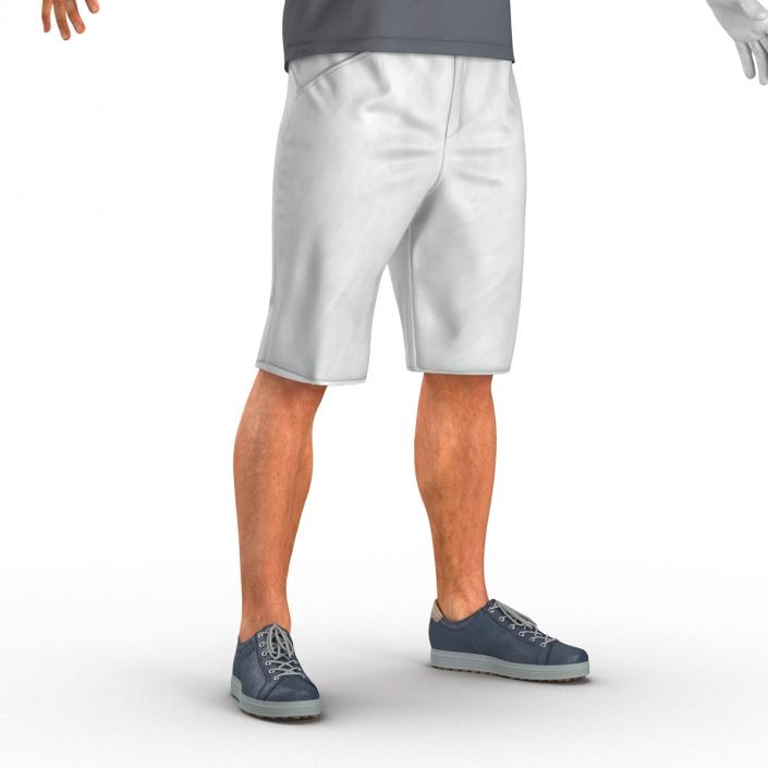 3D Golf Player 2 model