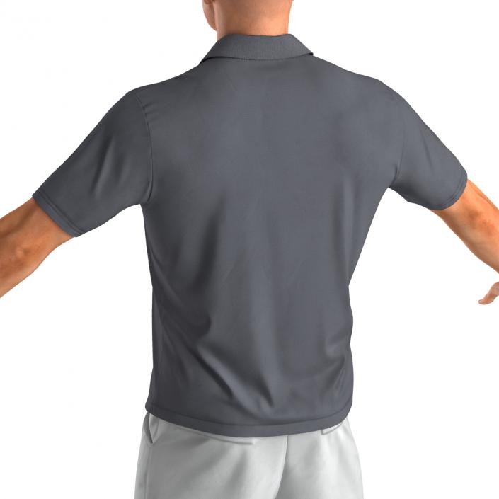 3D Golf Player 2 model