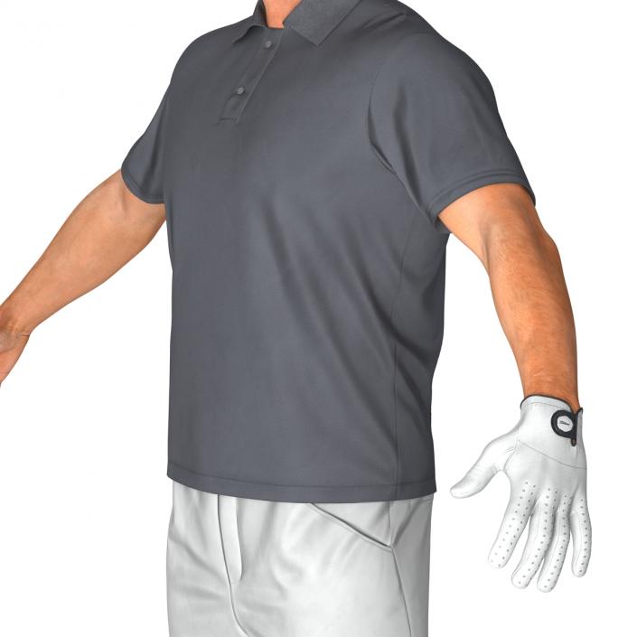 3D Golf Player 2 model