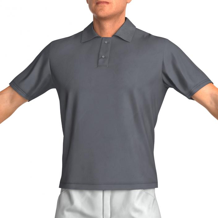 3D Golf Player 2 model