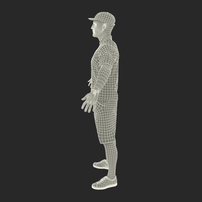 3D Golf Player 2 model