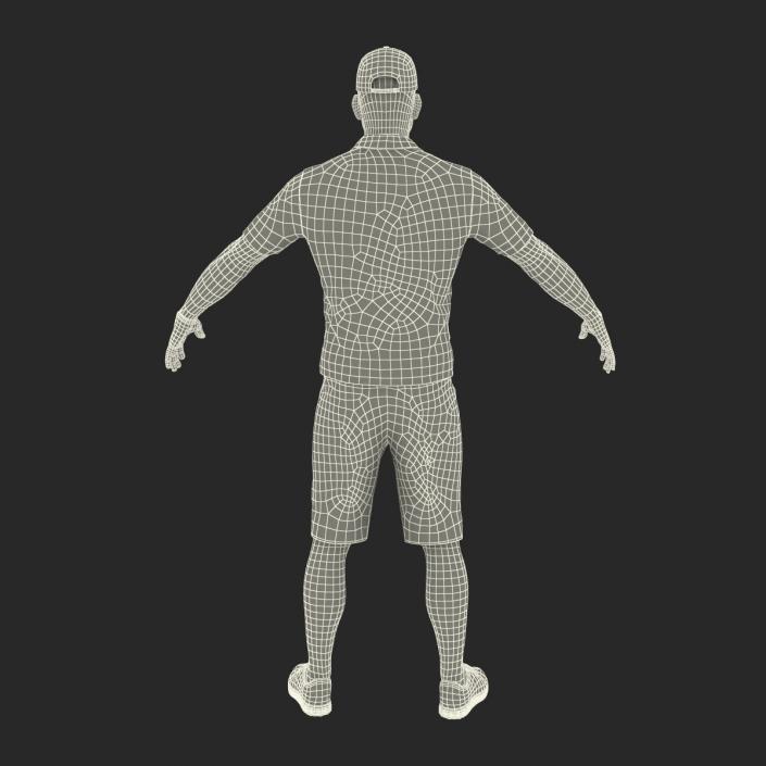 3D Golf Player 2 model