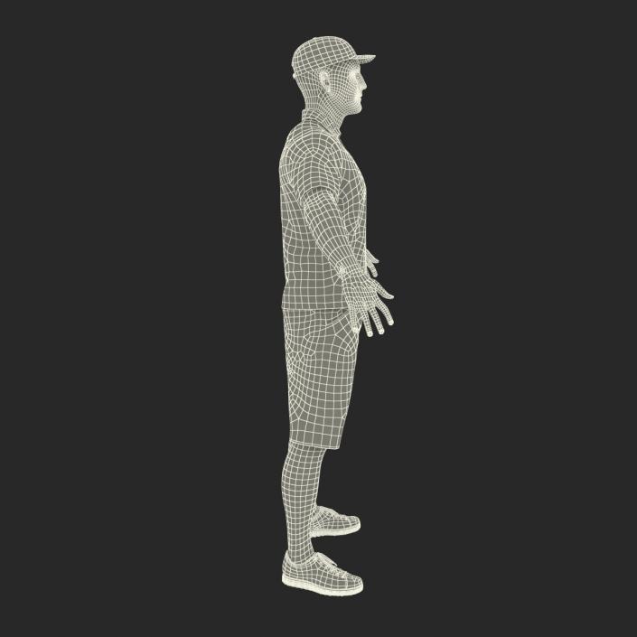 3D Golf Player 2 model