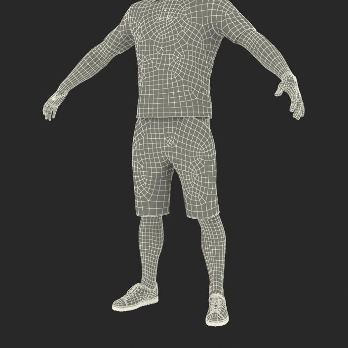 3D Golf Player 2 model