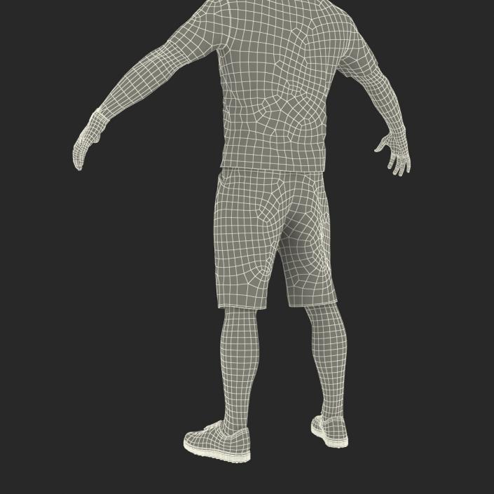 3D Golf Player 2 model