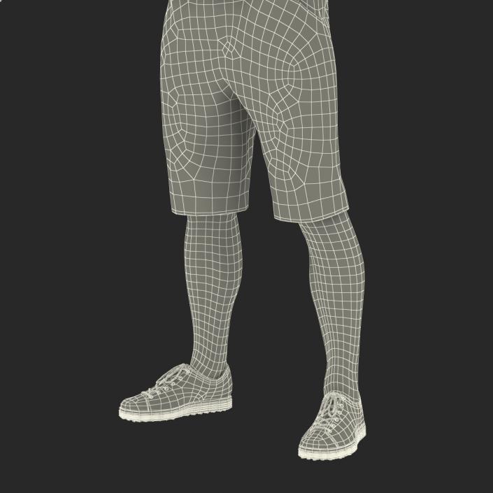 3D Golf Player 2 model