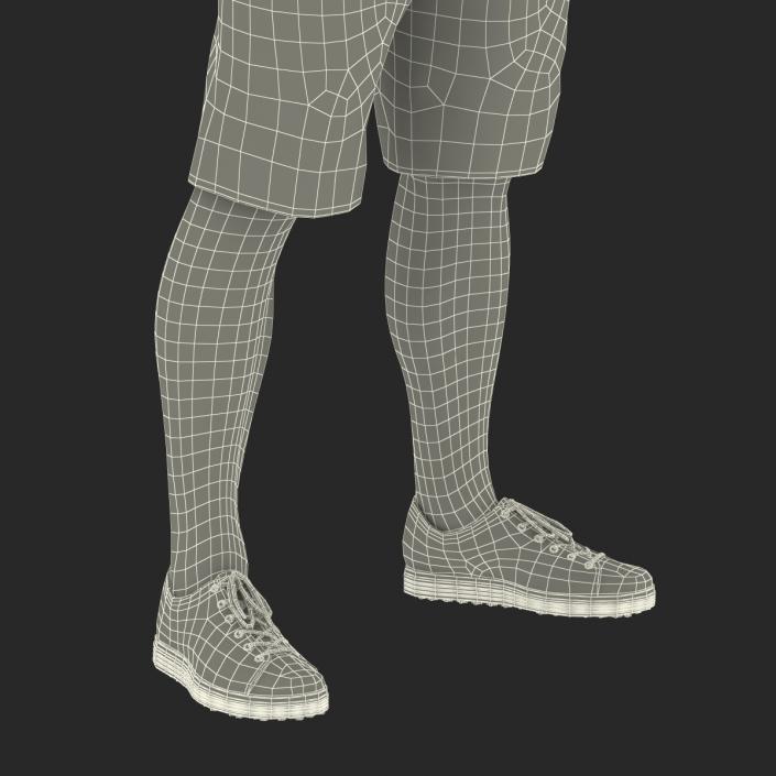 3D Golf Player 2 model