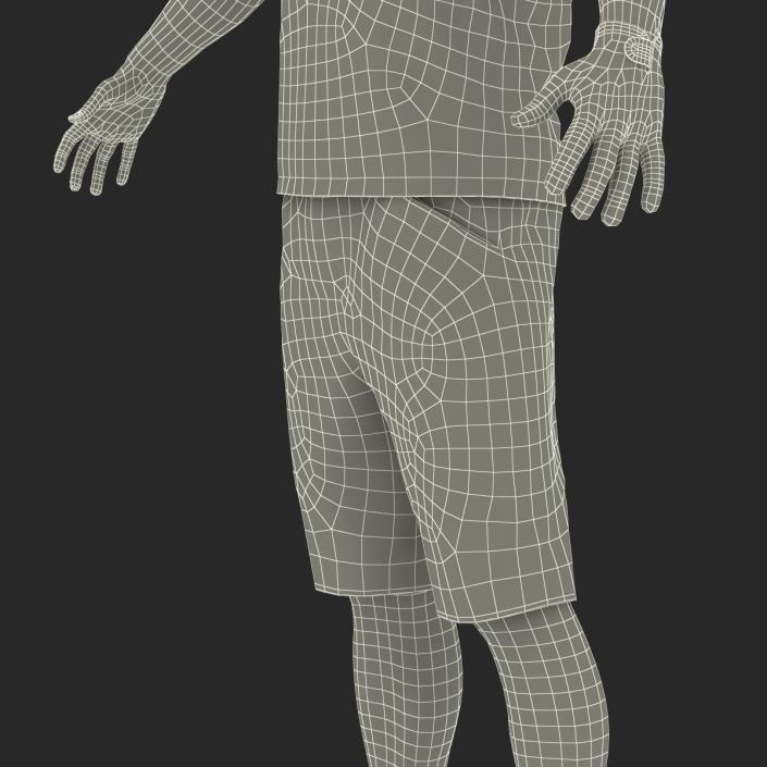 3D Golf Player 2 model