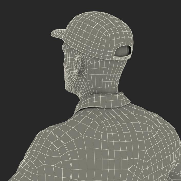 3D Golf Player 2 model