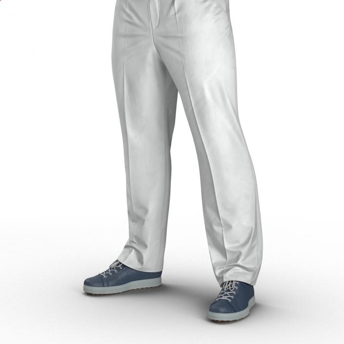 3D model Golf Player with Fur