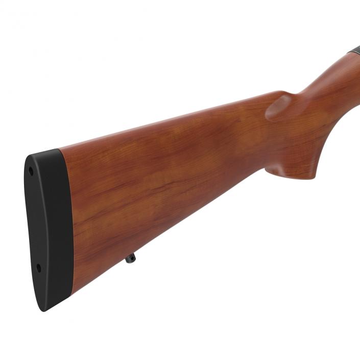 Shotgun Mossberg 500 Wooden 3D