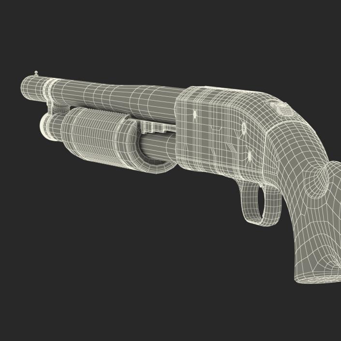 3D model Shotgun Mossberg 500