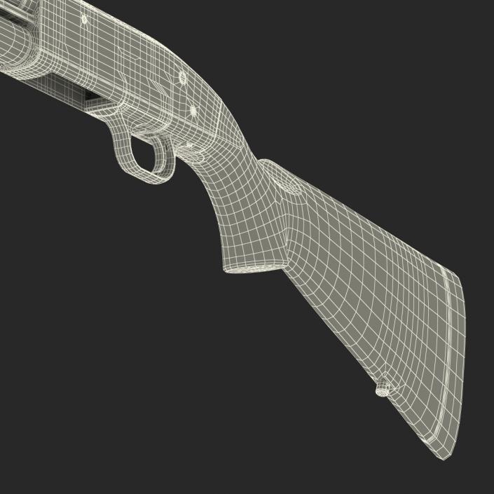 3D model Shotgun Mossberg 500