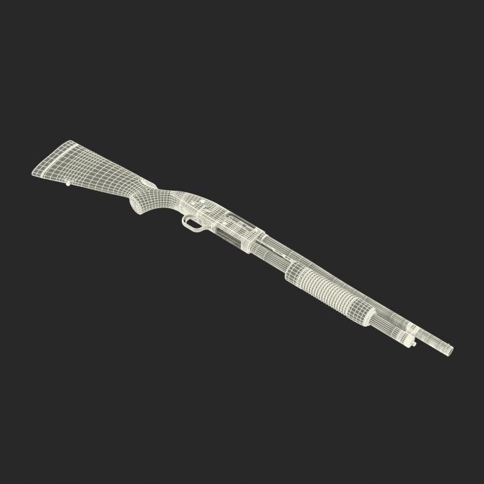 3D model Shotgun Mossberg 500