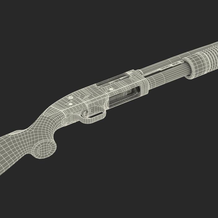 3D model Shotgun Mossberg 500