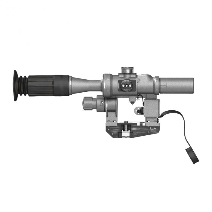 Russian Telescopic Sight PSO 1M2 3D