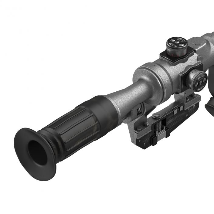 Russian Telescopic Sight PSO 1M2 3D