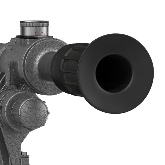 Russian Telescopic Sight PSO 1M2 3D